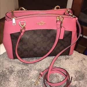 Sold.  Coach sling and shoulder bag